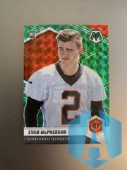 2021 Panini Mosaic Evan McPherson #361 Green Prizm Rookie RC  Cincinnati